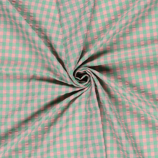 Seersucker tissu Multicolore Seersucker 