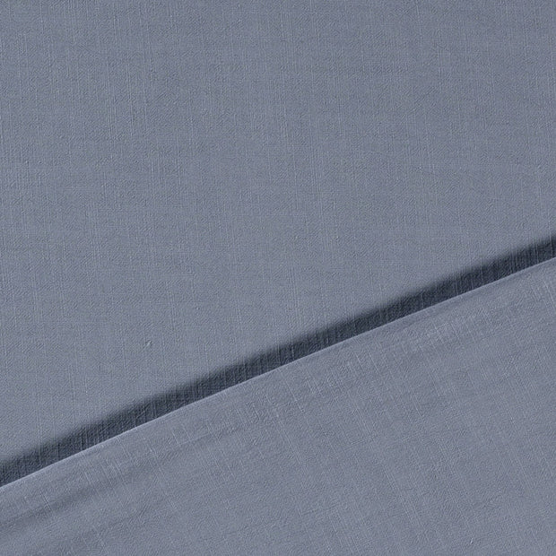 Viscose Lin Chaine et Trame tissu Bleu bébé slub 