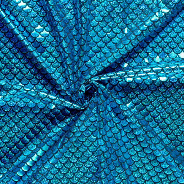 Lamé fabric Mermaid foiled 