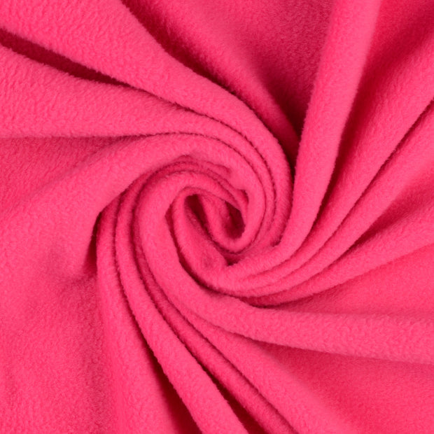 Polar Fleece fabrik Fuchsia gebürstet 