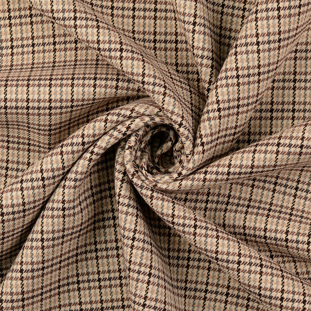 Popeline de Viscose tissu noir 