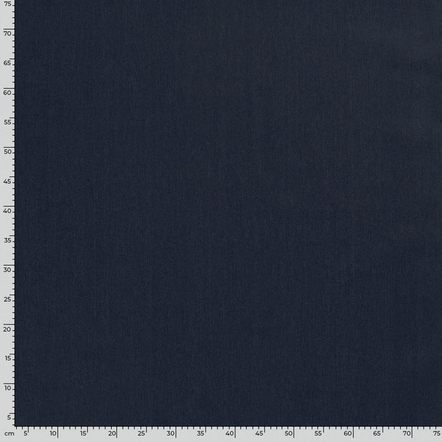 Denim fabric Unicolour Navy