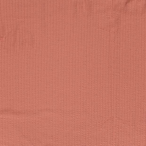Rib Jacquard tissu Coral texturé 