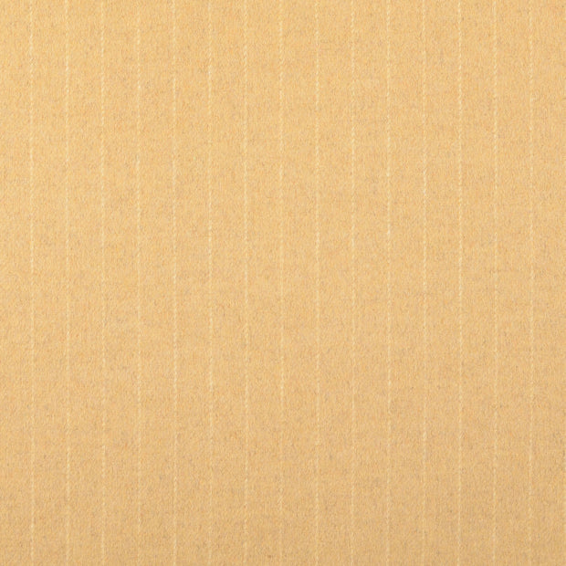 Chiffon en laine tissu rayures Beige