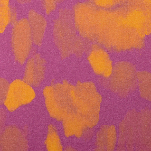 French Terry tissu camouflage fuchsia