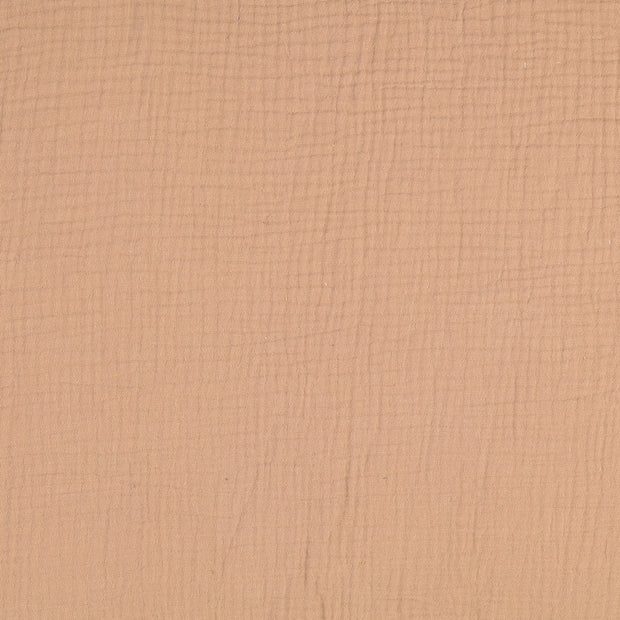 double gaze tissu Beige mat 