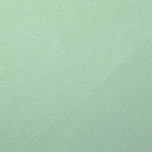Jersey fabric Dark Mint stone washed 