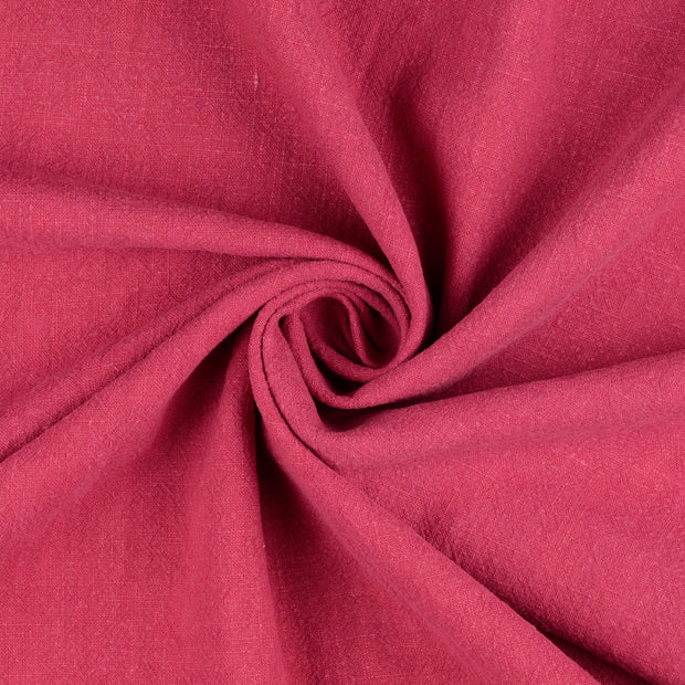 Leinen fabrik Fuchsia Stonewashed 