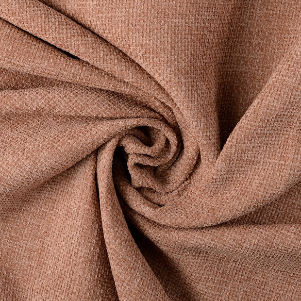 Chenille fabric Pink matte 