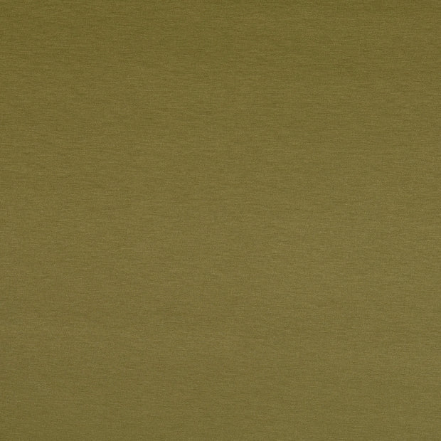 Viscose Jersey fabrik Uni Khaki-Grün