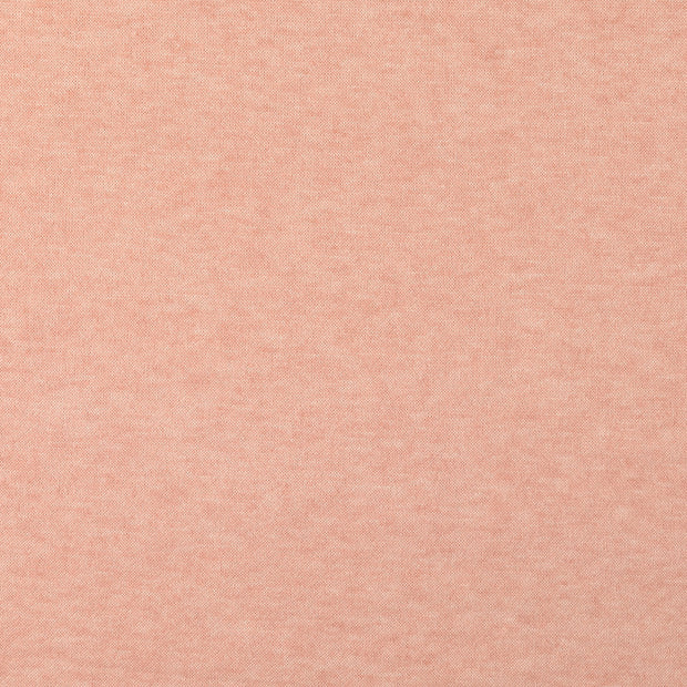 Heavy Knit fabric Melange Salmon