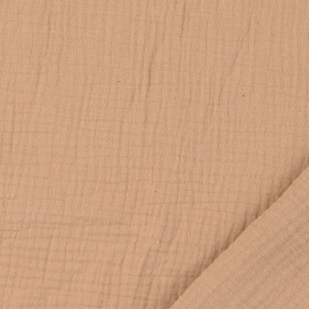 double gaze tissu Unicolore 