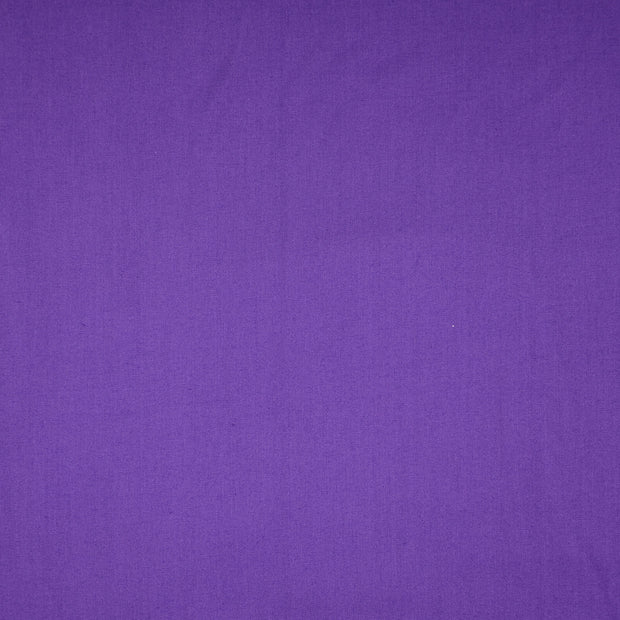 Cretonne tissu Unicolore Aubergine