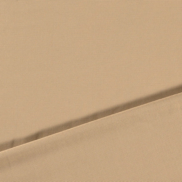 Rib Jersey tissu Camel 