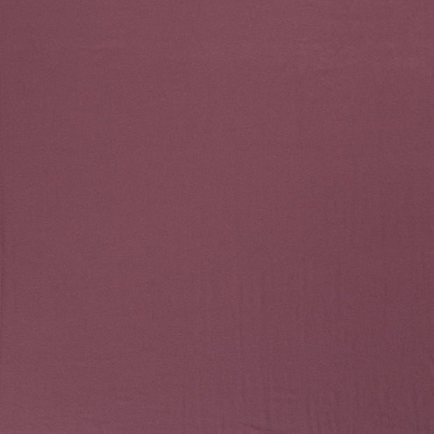 Jersey de Bambou tissu Unicolore Vieux rose