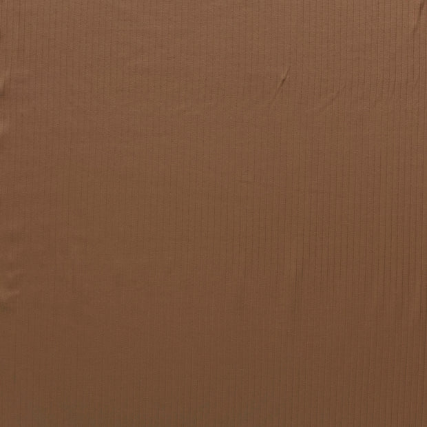Rib Jersey tissu Camel doux 