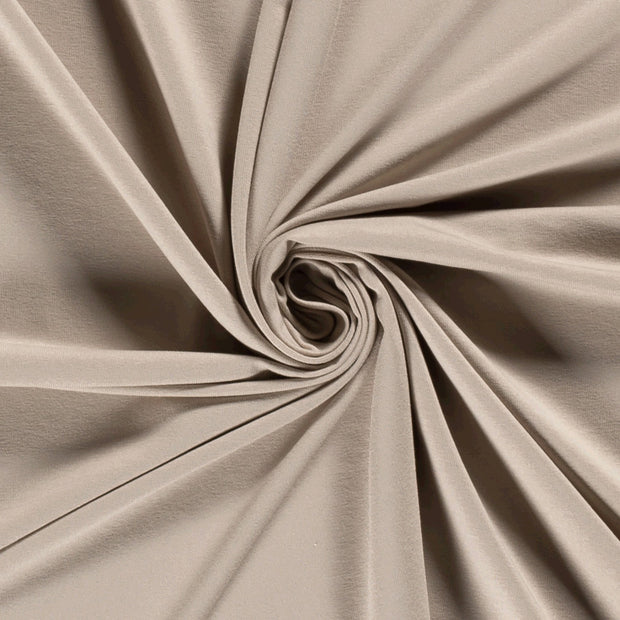 Viscose Jersey fabrik Beige 