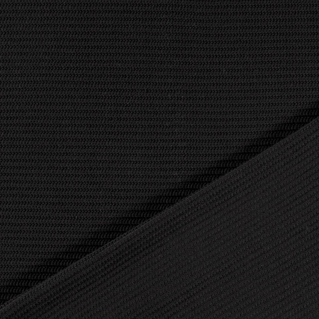 Heavy Knit fabrik schwarz 