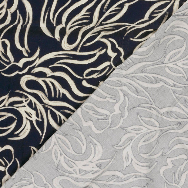 Sergé de Viscose tissu Abstrait imprimé 