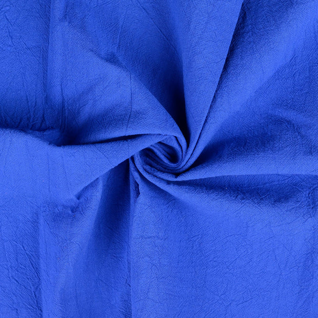 Popeline de Coton tissu Cobalt 
