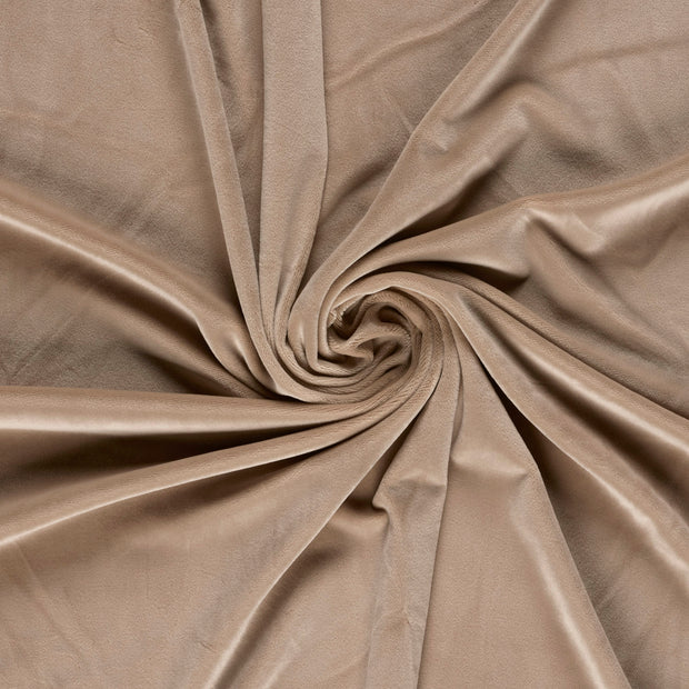 Supersoft Velvet fabric Camel 