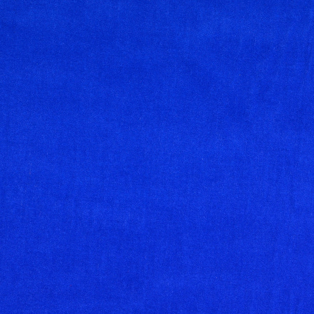 Velours tissu Unicolore Cobalt
