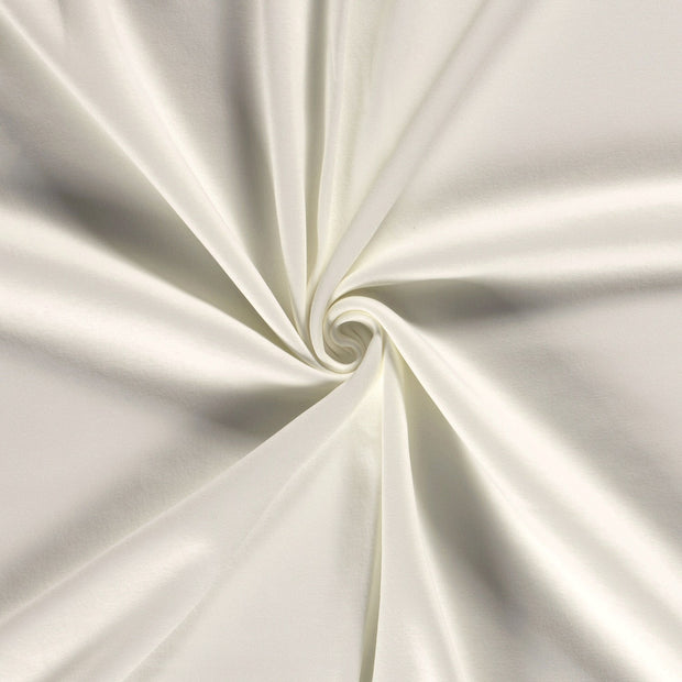 Jogging fabric Off White brushed 