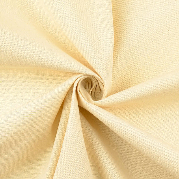 Canvas tissu Blanc cassé mat 