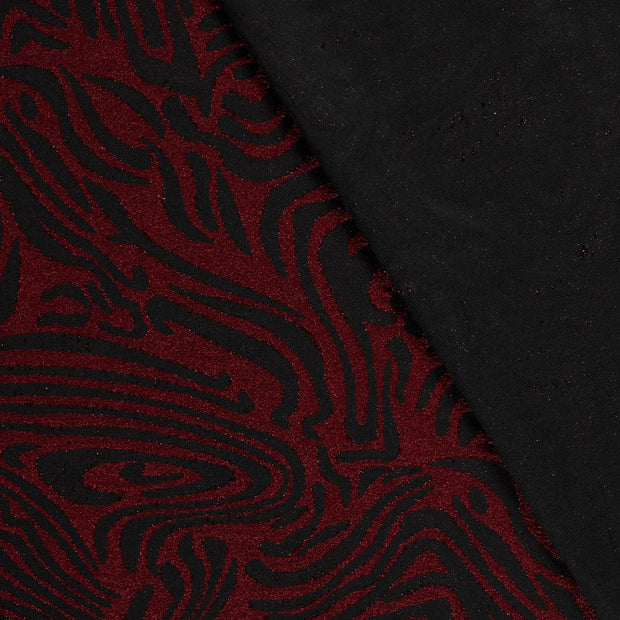 Jacquard tissu Abstrait Lurex 