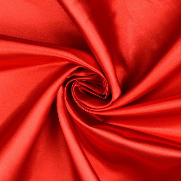 Satin fabrik rot 