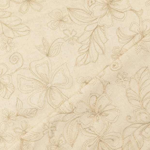 Spitze fabrik Beige 
