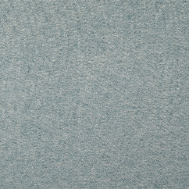 Heavy Knit fabric Melange Petrol