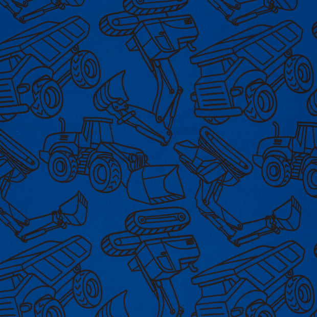 Softshell fabric Cobalt soft 
