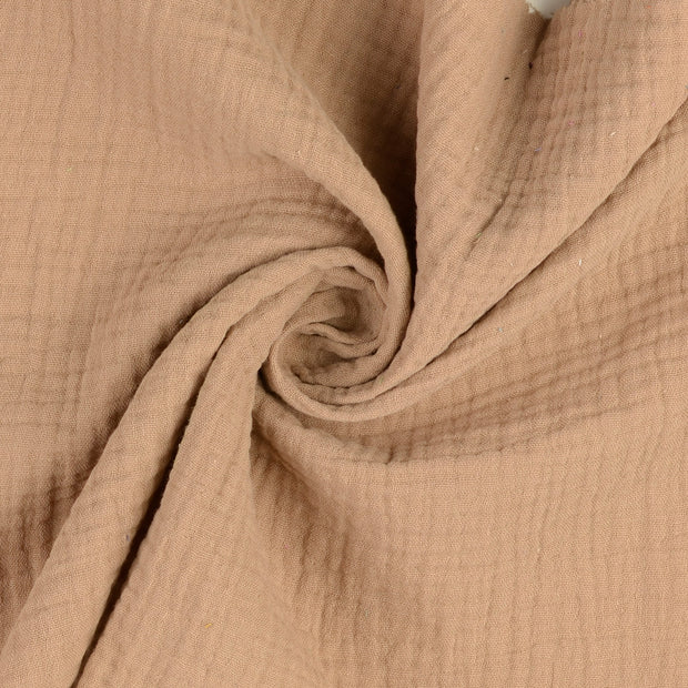 double gaze tissu Beige 