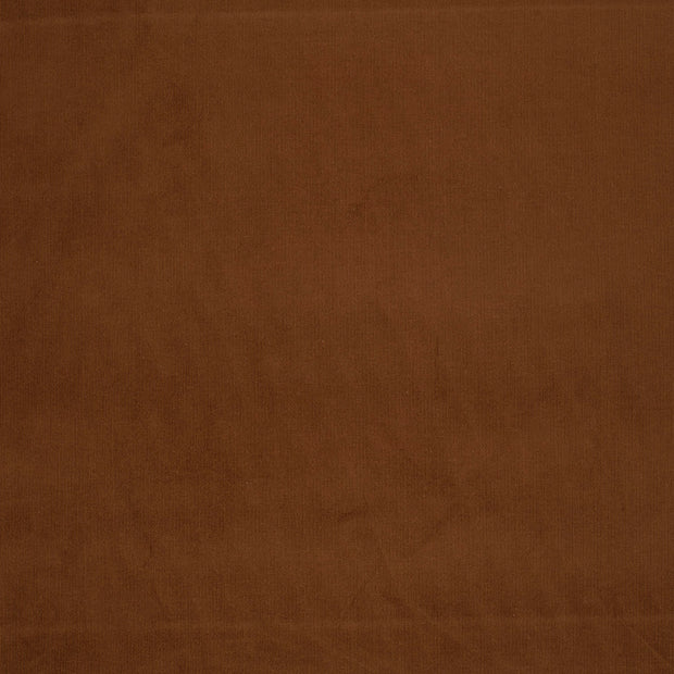 Velours Côtelé bébé 21w tissu Unicolore Caramel