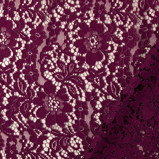 Lace fabric Magenta 
