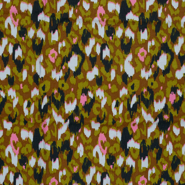 Viscose Nylon Ottoman tissu Vert 