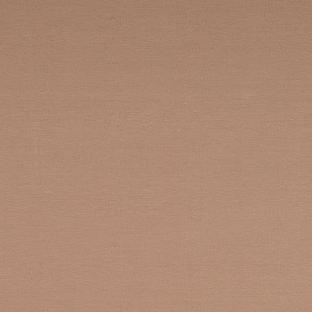 French Terry fabrik Uni Taupe Grau