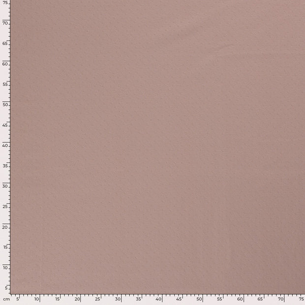 Pinpoint fabric Unicolour Light Mauve