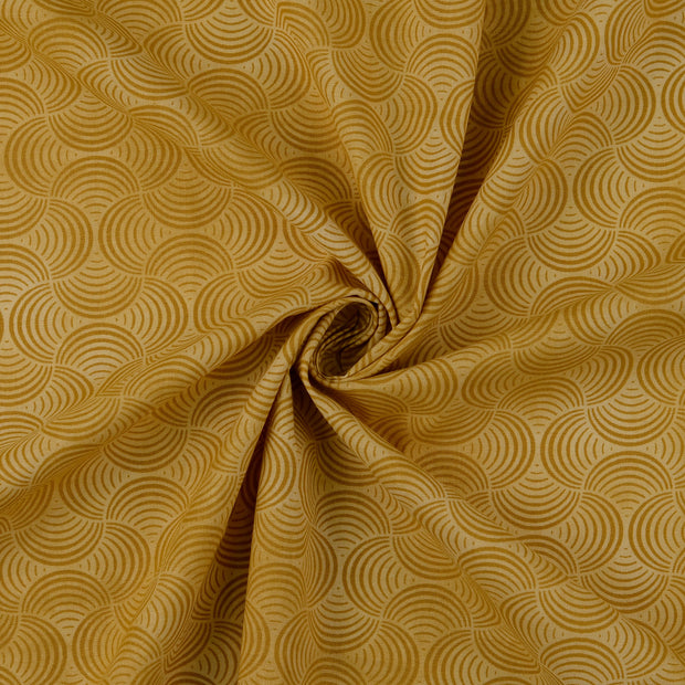 Baumwolle Popeline fabrik Beige 