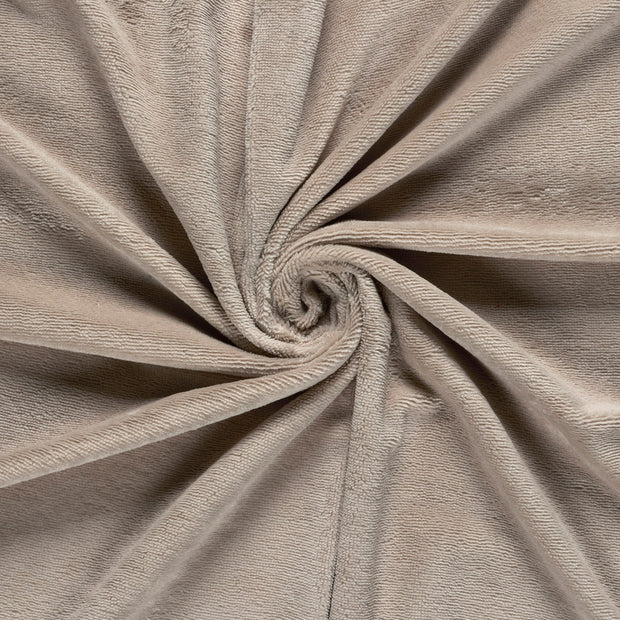 Polaire de Bambou tissu Beige 