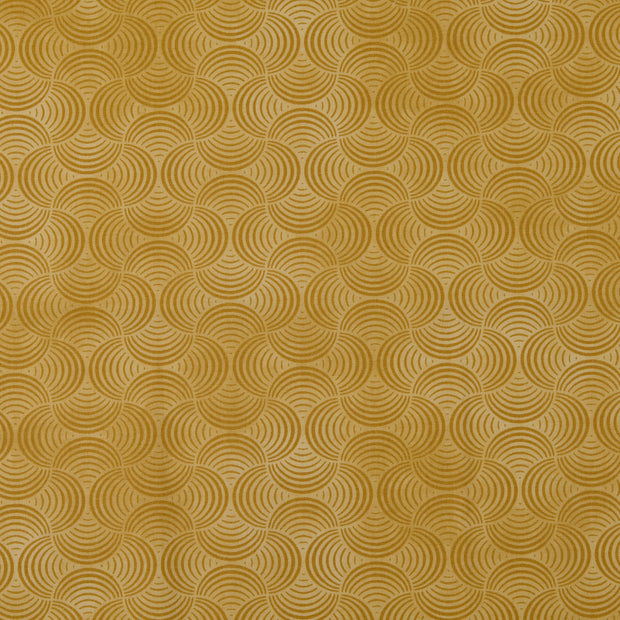 Baumwolle Popeline fabrik Geometrische Beige