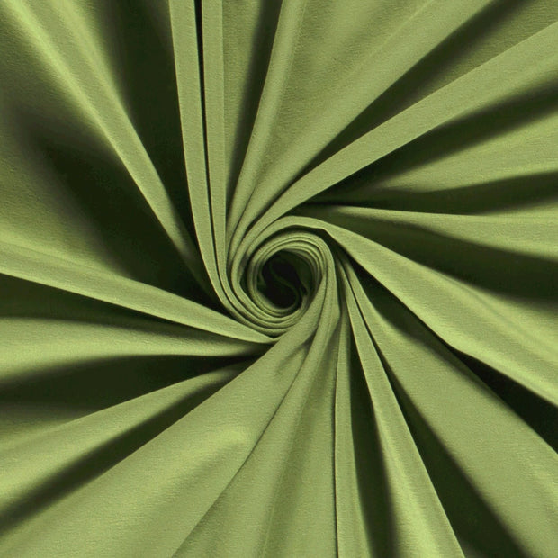 Jersey fabric Unicolour Apple Green
