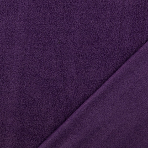 Polar Fleece fabrik Uni gebürstet 