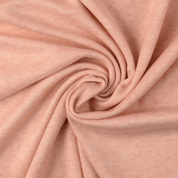 Heavy Knit fabric Salmon soft 