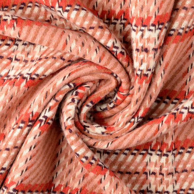 Mantel Wool Touch fabric Old Pink 
