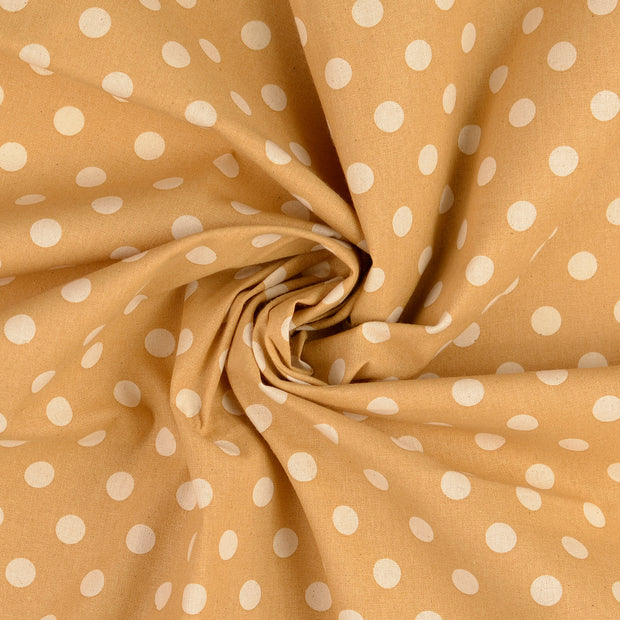 Cretonne tissu beige 