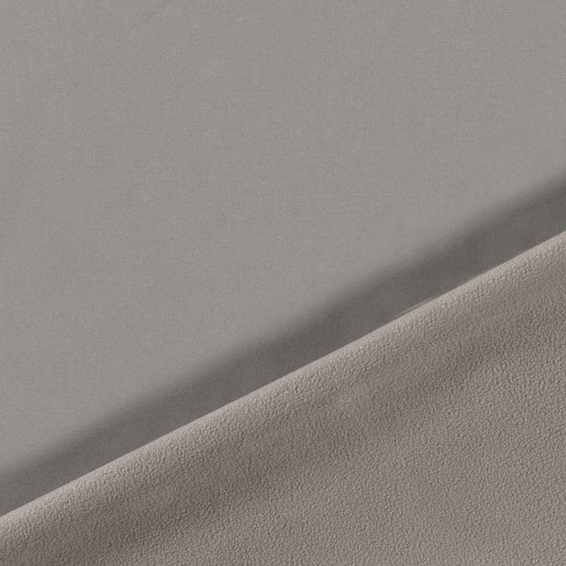 softshell tissu gris doublé et l'arrière 