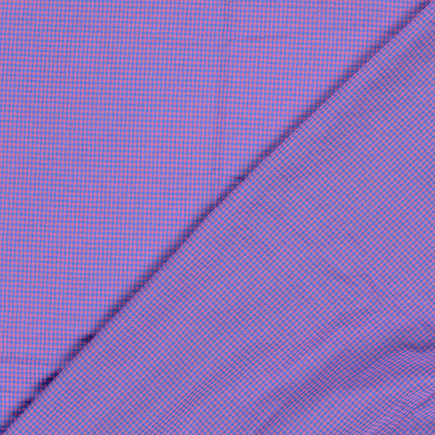 Popeline de Coton tissu Unicolore Seersucker 