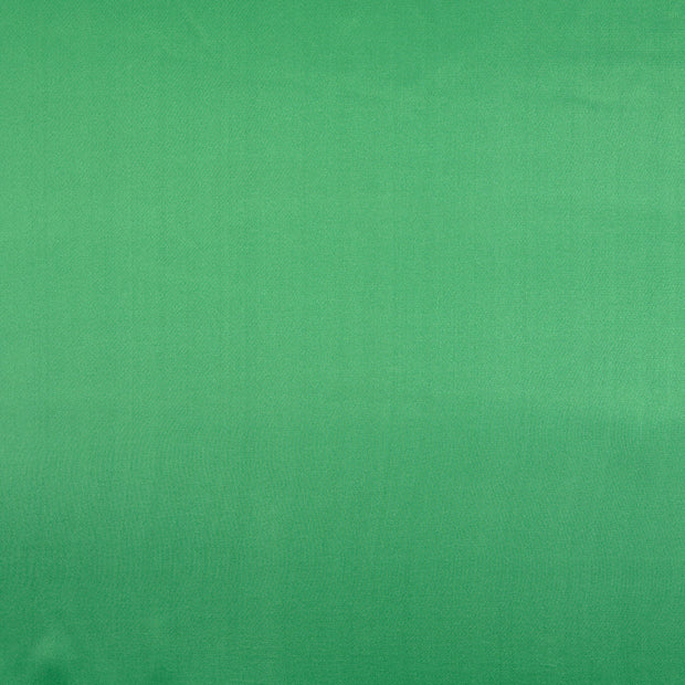 Satin tissu Unicolore Vert